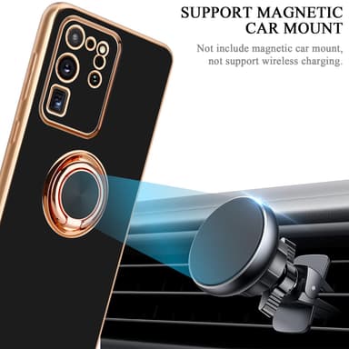Samsung Galaxy S20 ULTRA silikondeksel case (svart)