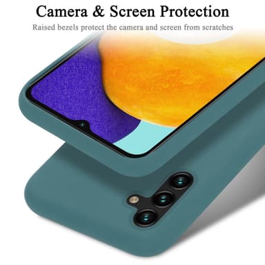 Samsung Galaxy A13 5G silikondeksel case (grønn)