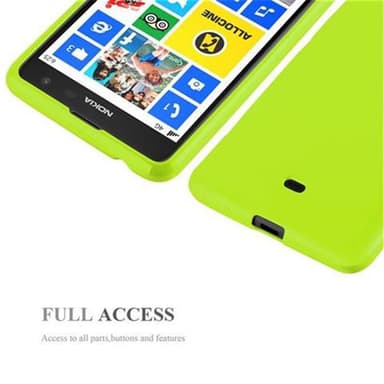 Nokia Lumia 625 Deksel Case Cover (grønn)