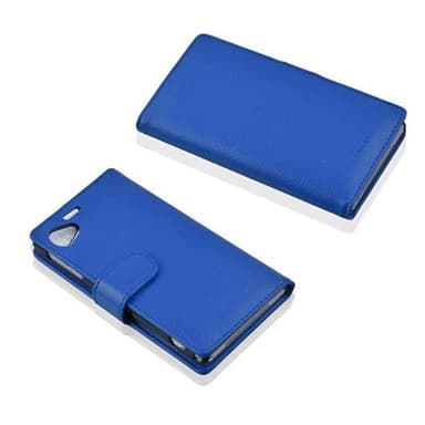 Sony Xperia Z1 COMPACT lommebokdeksel etui (blå)