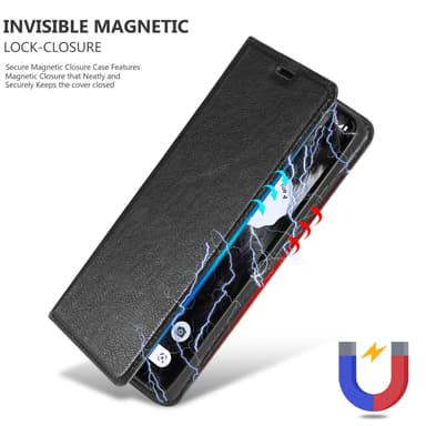 Google PIXEL 7 lommebokdeksel case (svart)