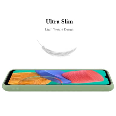 Deksel Samsung Galaxy M33 5G Silikon cover (grønn)