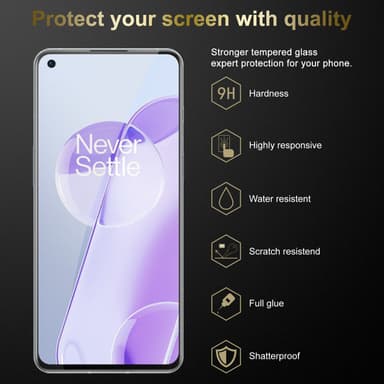 OnePlus 9RT 5G 3x Skjermbeskytter Skärmskydd