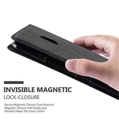 Nokia Lumia 1320 lommebokdeksel case (svart)
