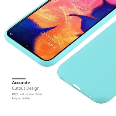 Deksel Samsung Galaxy A10 / M10 Silikon cover (blå)