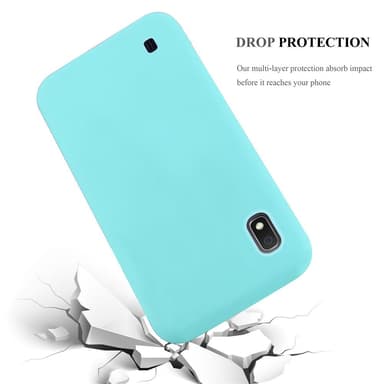 Deksel Samsung Galaxy A10 / M10 Silikon cover (blå)