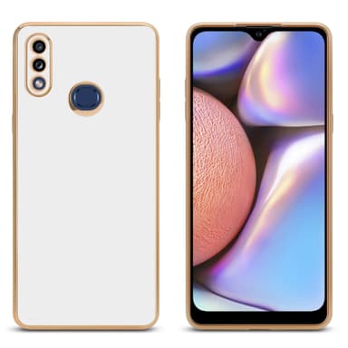 Samsung Galaxy A10s / M01s silikondeksel case (hvit)