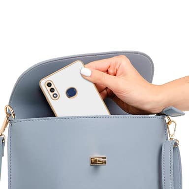 Samsung Galaxy A10s / M01s silikondeksel case (hvit)