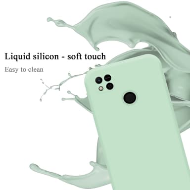 Xiaomi RedMi 9C / RedMi 10A silikondeksel case (grønn)