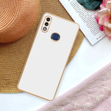 Samsung Galaxy A10s / M01s silikondeksel case (hvit)