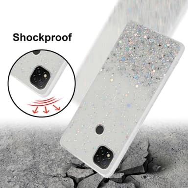 Xiaomi RedMi 9C / RedMi 10A Silikondeksel Glitter