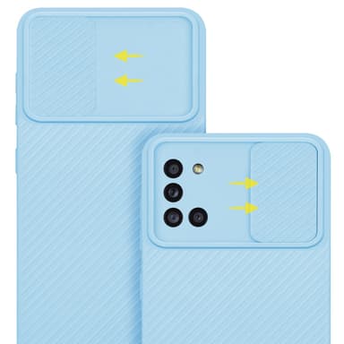 Deksel Samsung Galaxy A31 cover (blå)