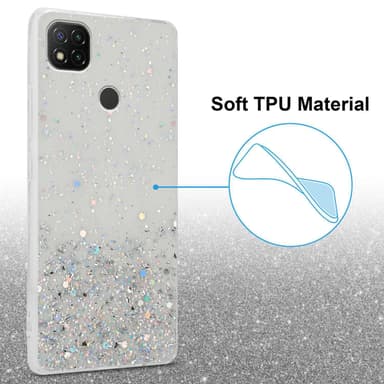 Xiaomi RedMi 9C / RedMi 10A Silikondeksel Glitter