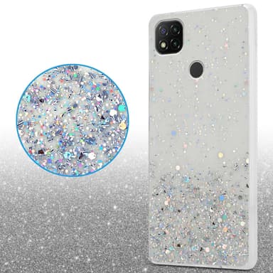 Xiaomi RedMi 9C / RedMi 10A Silikondeksel Glitter