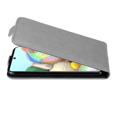 Samsung Galaxy A71 4G deksel flip cover (grå)