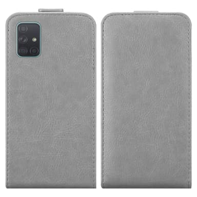 Samsung Galaxy A71 4G deksel flip cover (grå)