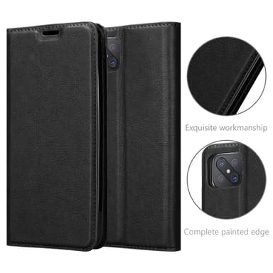 Oppo Reno4 Z lommebokdeksel case (svart)