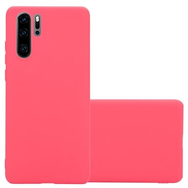 Deksel Huawei P30 PRO Silikon cover (rød)