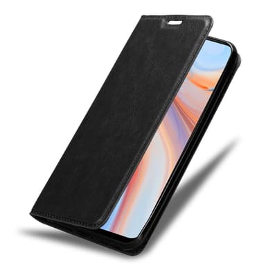 Oppo Reno4 Z lommebokdeksel case (svart)