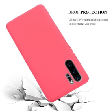 Deksel Huawei P30 PRO Silikon cover (rød)