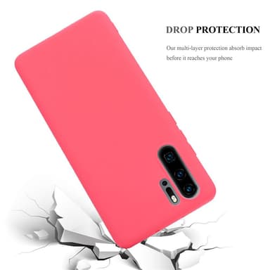 Deksel Huawei P30 PRO Silikon cover (rød)