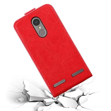 Lenovo K6 / K6 POWER deksel flip cover (rød)