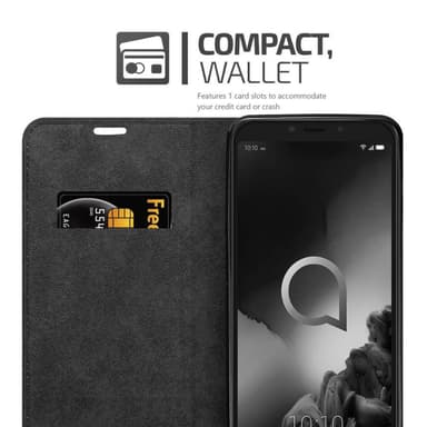 Alcatel 1S 2019 lommebokdeksel case (rød)