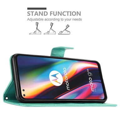 Huawei P40 LITE 5G / NOVA 7 SE lommebokdeksel Blomster