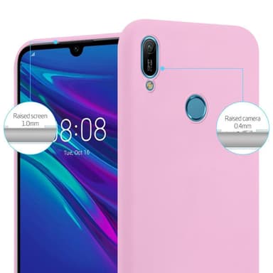 Deksel Huawei Y6 2019 Silikon cover (rosa)