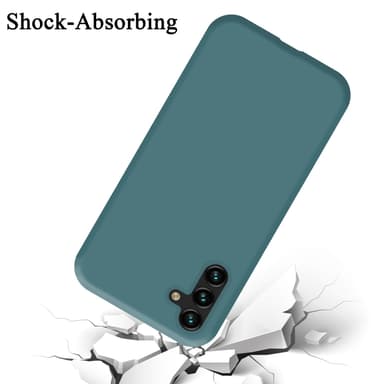 Samsung Galaxy A13 5G silikondeksel case (grønn)