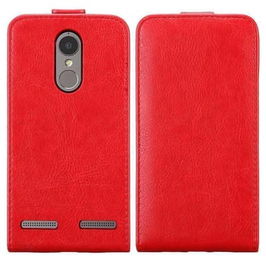Lenovo K6 / K6 POWER deksel flip cover (rød)