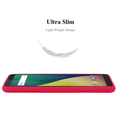 Deksel WIKO VIEW XL case (rød)