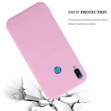 Deksel Huawei Y6 2019 Silikon cover (rosa)