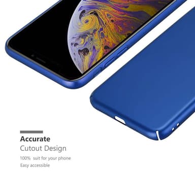 Deksel iPhone XS MAX Case Cover (blå)