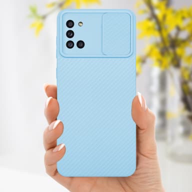 Deksel Samsung Galaxy A31 cover (blå)