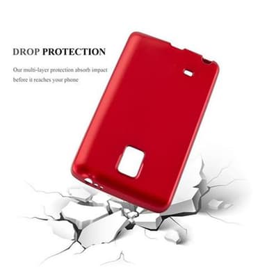 Deksel Samsung Galaxy NOTE EDGE Case Cover (rød)