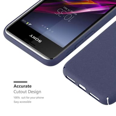 Sony Xperia E1 Hardt Deksel Cover (blå)