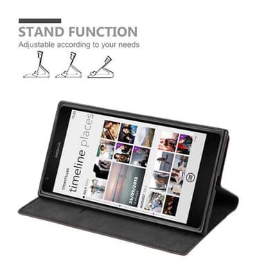 Nokia Lumia 1520 lommebokdeksel case (brun)