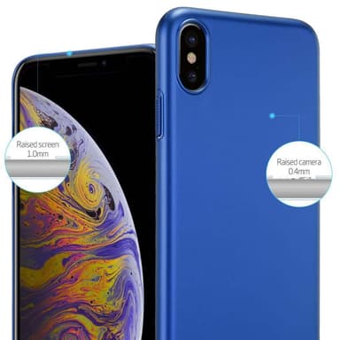 Deksel iPhone XS MAX Case Cover (blå)