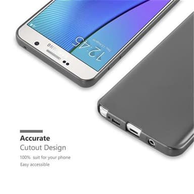Deksel Samsung Galaxy NOTE 5 Case Cover (grå)