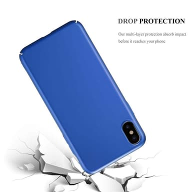 Deksel iPhone XS MAX Case Cover (blå)