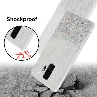 Samsung Galaxy S9 PLUS Silikondeksel Glitter