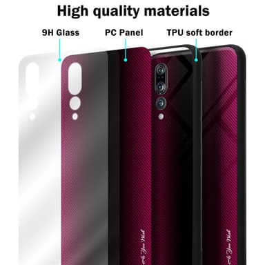Huawei P20 PRO / P20 PLUS Deksel Case Cover (rosa)