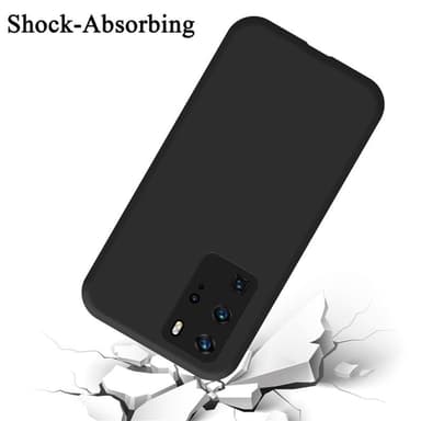 Huawei P40 PRO / P40 PRO+ silikondeksel case (svart)