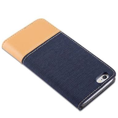 iPhone 6 / 6S lommebokdeksel etui (blå)