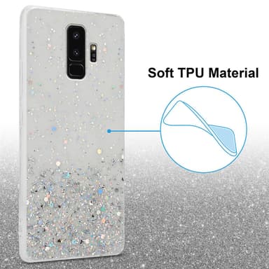 Samsung Galaxy S9 PLUS Silikondeksel Glitter