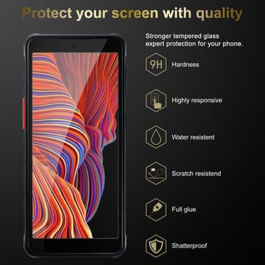 Samsung Galaxy XCover 5 Skjermbeskytter Skärmskydd