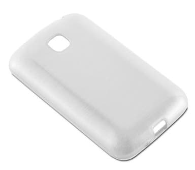 LG L3 II (2. SIM) silikondeksel cover (sølv)
