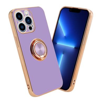 iPhone 13 PRO silikondeksel case (lilla)