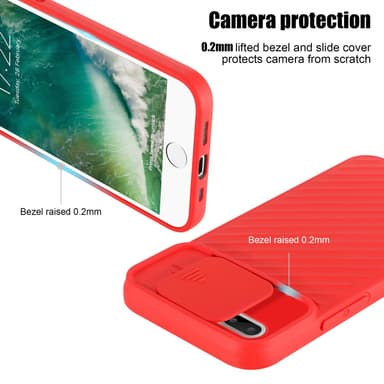 iPhone 7 PLUS / 7S PLUS / 8 PLUS silikondeksel case